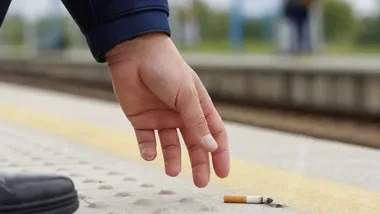 Szklana butelka i groźby na peronie w Otwocku. 24-latek w areszcie