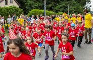 Bieg Krasnoludków - najradośniejsza część wydarzenia, zwłaszcza dla najmłodszych., 