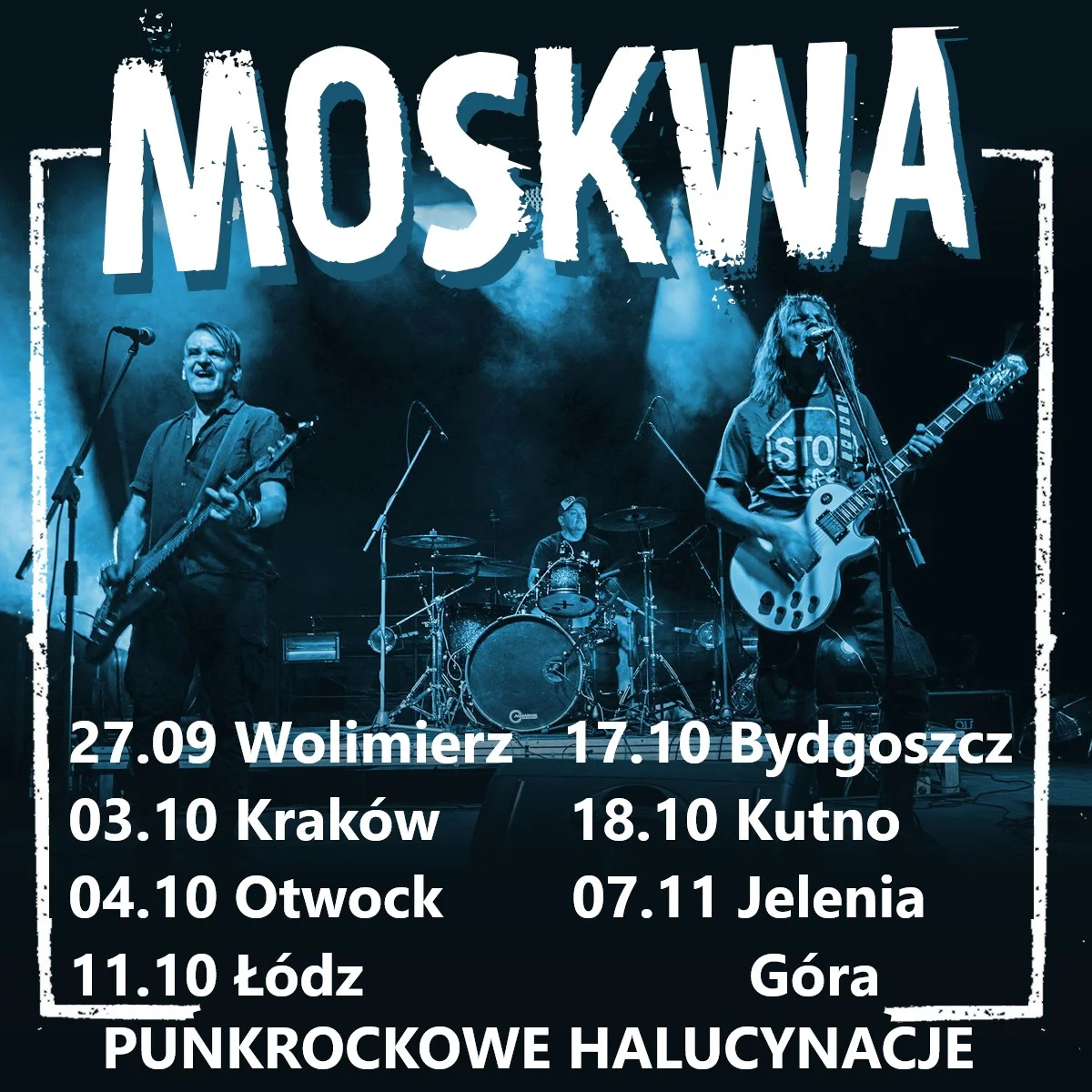 Grafika promocyjna wydarzenia Koncert zespołu Moskwa w Klubie Smok w Otwocku