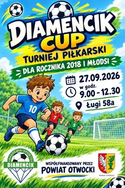 Grafika promocyjna wydarzenia Diamencik Cup 2026