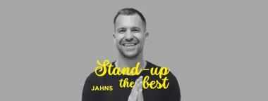 Grafika promocyjna wydarzenia Krzysztof Jahns THE BEST w Otwocku – stand-up wraca do M-Kwadrat