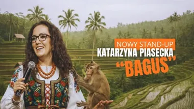 Grafika promocyjna wydarzenia Katarzyna Piasecka: BAGUS — nowy stand-up w Otwocku