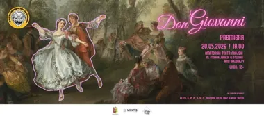 Grafika promocyjna wydarzenia Don Giovanni w Otwocku – premiera spektaklu Agnieszki Kantorowicz