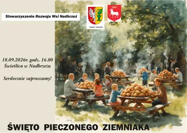Grafika promocyjna wydarzenia Święto Pieczonego Ziemniaka