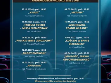 Grafika promocyjna wydarzenia Wartościowe wtorki kinowe