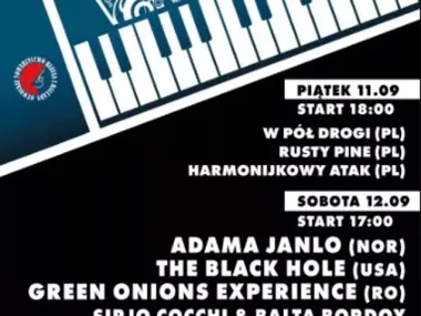 Grafika promocyjna wydarzenia XI Festiwal Otwock Blues Bazar