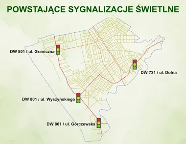 Dwie drogi, trzy skrzyżowania. W Józefowie przybędzie zabezpieczeń dla pieszych