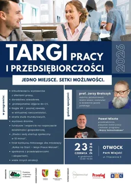 Blisko 70 wystawców w Parku Miejskim. Targi pracy w nowej formule