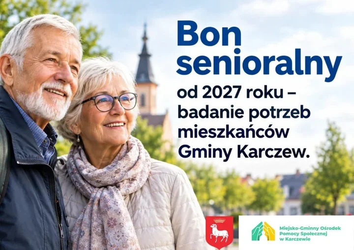 Bon senioralny w Karczewie. Karta potrzeb nie jest wnioskiem o świadczenie