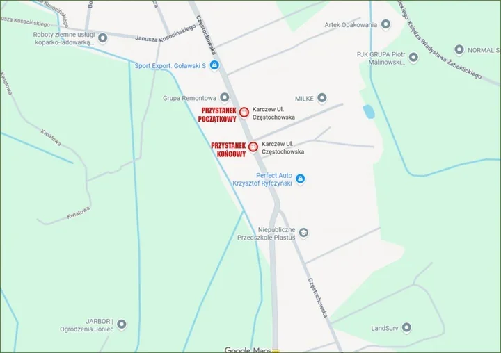 Zmiana przystanków przy osiedlu Nowy Karczew. Są nowe lokalizacje