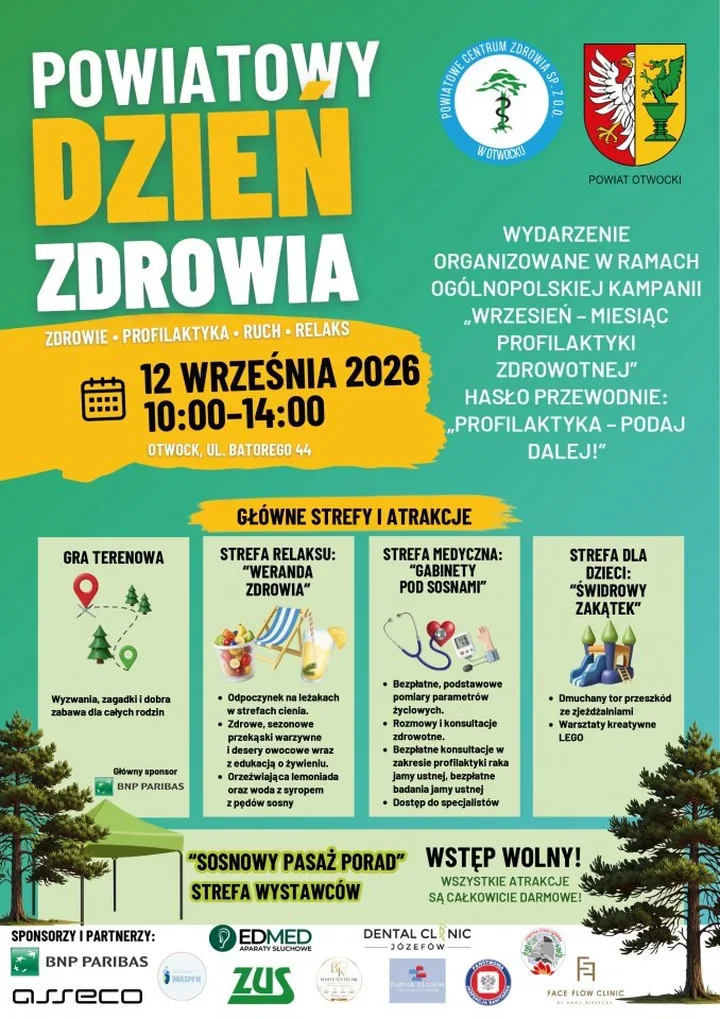Bezpłatne badania jamy ustnej i rodzinne atrakcje w Otwocku