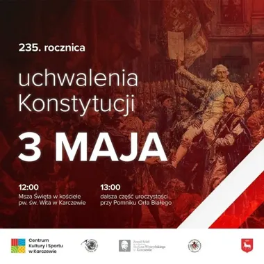 Msza i uroczystości przy Pomniku Orła Białego. Karczew uczci 3 maja