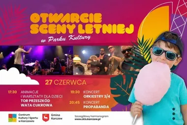 Scena Letnia wraca do Parku Kultury. Wieczór otworzą koncerty i rodzinne atrakcje