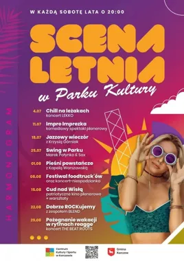 Letnie soboty w Karczewie z koncertami, kinem i food truckami