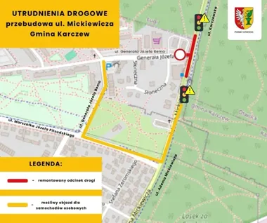Utrudnienia na Mickiewicza i Bema. Skrzyżowanie wejdzie w nowy etap przebudowy