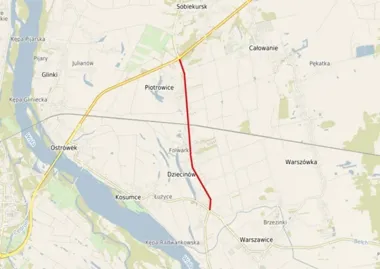 Zmiana ruchu na drodze nr 801. Utrudnienia w Piotrowicach