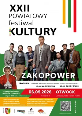 Zakopower i Maciej Skiba wystąpią w Otwocku. Festiwal z darmową strefą dziecięcą