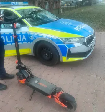 Na elektrycznych kółkach policja znalazła nietrzeźwych i sypnęła mandatami