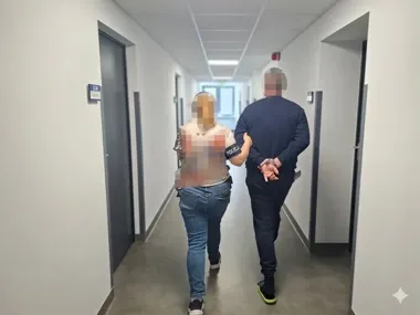 Na stacji paliw w Otwocku pijany kierowca toyoty wpadł prosto w ręce policji