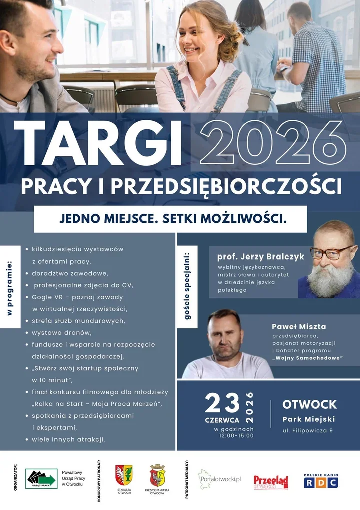 Praca, biznes i drony w jednym miejscu. Otwock szykuje targi z mocnym programem