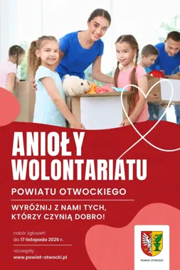 Anioły Wolontariatu w powiecie otwockim. Ruszył nabór kandydatur