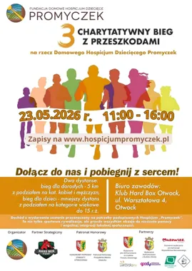 Bieg z przeszkodami dla Promyczka. W Otwocku liczy się każdy krok