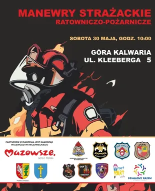 Strażackie manewry w Górze Kalwarii. OSP z Otwocka wśród uczestników