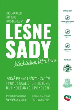 Leśne sady w obiektywie. Powiat otwocki szuka fotografów, którzy uchwycą zapomniane drzewa