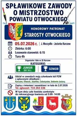 Mistrzostwo powiatu rozstrzygnie się nad Moczydłem. Wędkarze już szykują zestawy