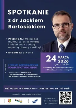 Dr Jacek Bartosiak w PMDK – wykład o bezpieczeństwie i roli samorządów