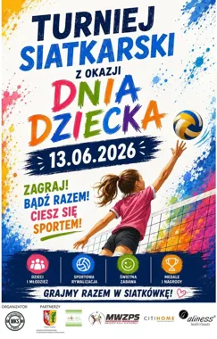 Siatkarskie dwójki na Dzień Dziecka. W Józefowie zagrają młodzi zawodnicy