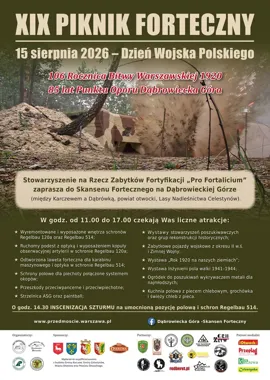 Schrony, inscenizacja i wojskowy chleb. Piknik na Dąbrowieckiej Górze