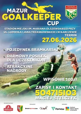 Bramkarskie pojedynki w Karczewie. 86 młodych zawodników na starcie