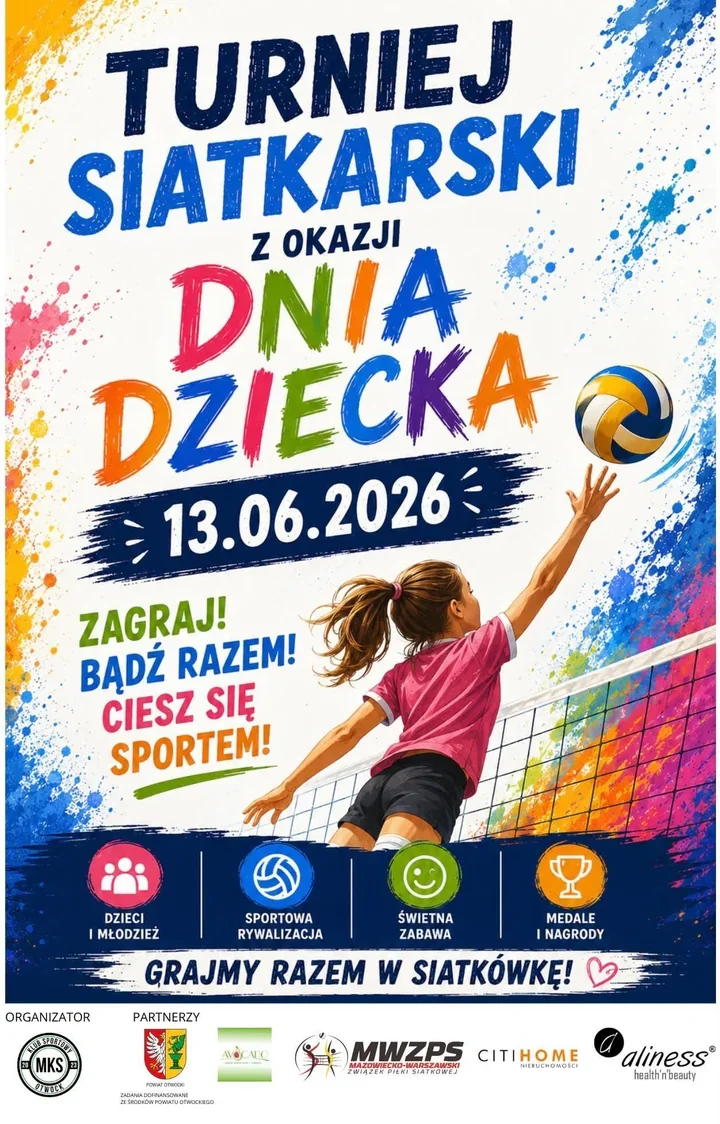 Siatkarskie dwójki na Dzień Dziecka. W Józefowie zagrają młodzi zawodnicy